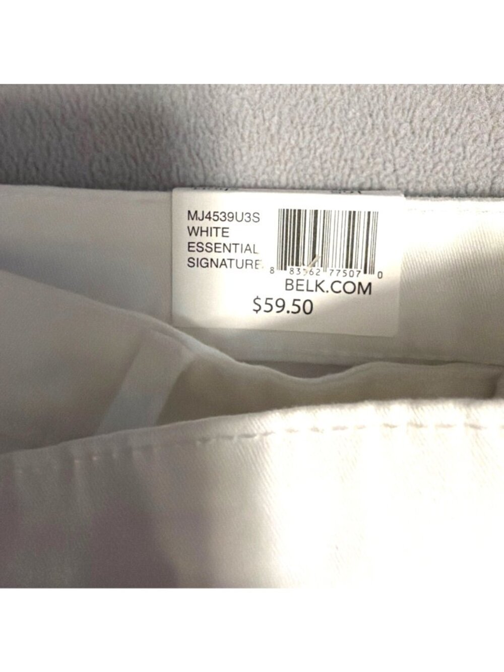 Crown & Ivy Womens White Skinny Jeans Size 16S Short Essential Signature - Picture 4 of 8